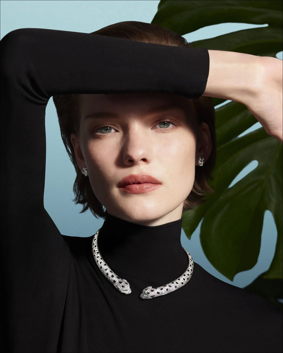 Первые украшения коллекции Panthère de Cartier с двумя обращенными друг к другу головами пантер и современная интерпретация мотива