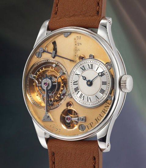 Часы FP Journe Platinum Tourbillon Souverain