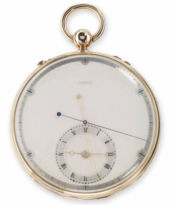Карманные часы со сплит-секундным хронографом, 1820 год.