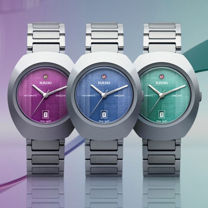 В новых моделях бренд сохранил ретро-футуристический дизайн часов 1960х годов