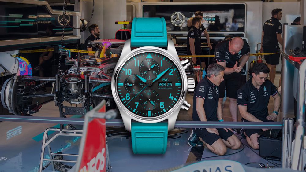 IWC Schaffhausen представила первые официальные часы для команды Mercedes-AMG Petronas Formula-1