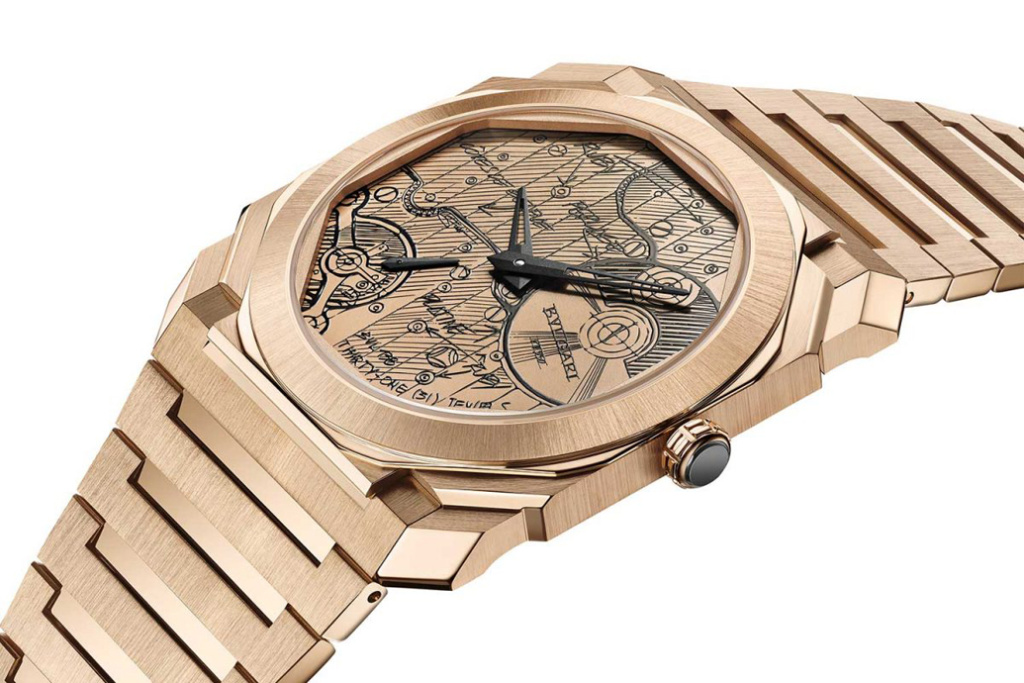 Часы Bvlgari Octo Finissimo серии Sketch