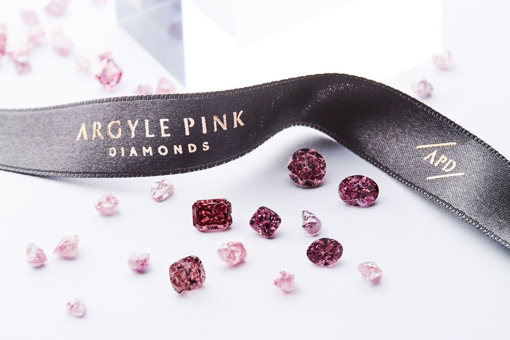 Розовые бриллианты месторождения Argyle