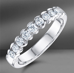 продажа Золотое кольцо Emporium Gold Track с бриллиантами 0.49 Ct в салоне «Emporium Gold»