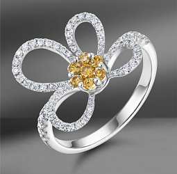 продажа Золотое кольцо Emporium Gold с бриллиантами 0.68 Ct в салоне «Emporium Gold»