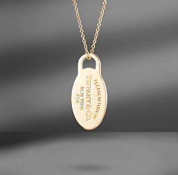 продажа Золотая подвеска Tiffany & Co. Return в салоне «Emporium Gold»