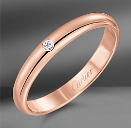 продажа Обручальное золотое кольцо Cartier 1895 (Eu 51) в салоне «Emporium Gold»