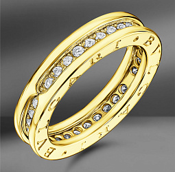 продажа Золотое кольцо Bvlgari B.Zero1 Vintage (Eu 48) в салоне «Emporium Gold»