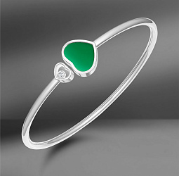 продажа Браслет из белого золота Chopard Happy Hearts  в салоне «Emporium Gold»