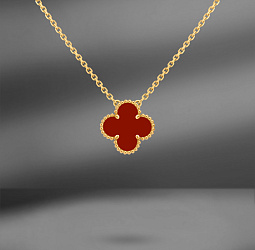 продажа Колье из желтого золота Van Cleef & Arpels Vintage Alhambra в салоне «Emporium Gold»