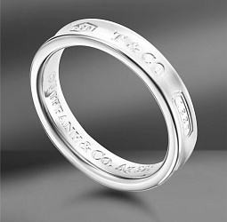 продажа Кольцо из серебра Tiffany & Co. 1837 (Eu 60) в салоне «Emporium Gold»