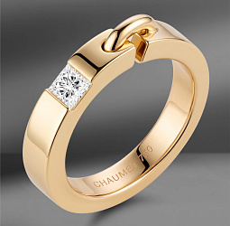 продажа Золотое кольцо Chaumet Liens с бриллиантом 0.28 Ct в салоне «Emporium Gold»