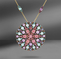 продажа Золотая подвеска Pasquale Bruni Mandala 50 мм в салоне «Emporium Gold»