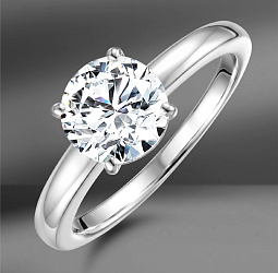 продажа Золотое кольцо с бриллиантом 2.23 Ct в салоне «Emporium Gold»