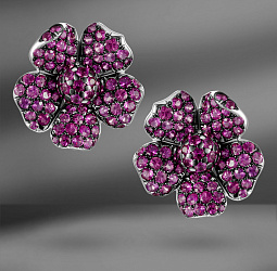 продажа Золотые серьги de Grisogono с сапфирами в салоне «Emporium Gold»