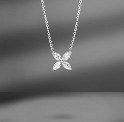 продажа Колье Tiffany & Co. Victoria с бриллиантами 0.81 Ct  в салоне «Emporium Gold»