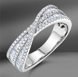 продажа Золотое кольцо Emporium Gold с бриллиантами 0.77 Ct в салоне «Emporium Gold»