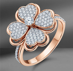 продажа Золотое кольцо Joyalukkas в салоне «Emporium Gold»