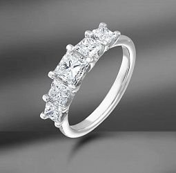 продажа Золотое кольцо Track Princess Marine с бриллиантами в салоне «Emporium Gold»