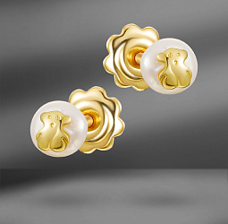 продажа Золотые серьги Tous Sweet Dolls в салоне «Emporium Gold»