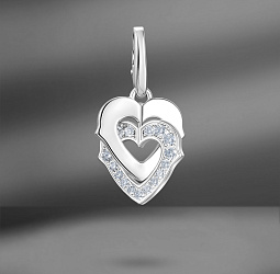 продажа Золотая подвеска-шарм Cartier Heart Symbols в салоне «Emporium Gold»
