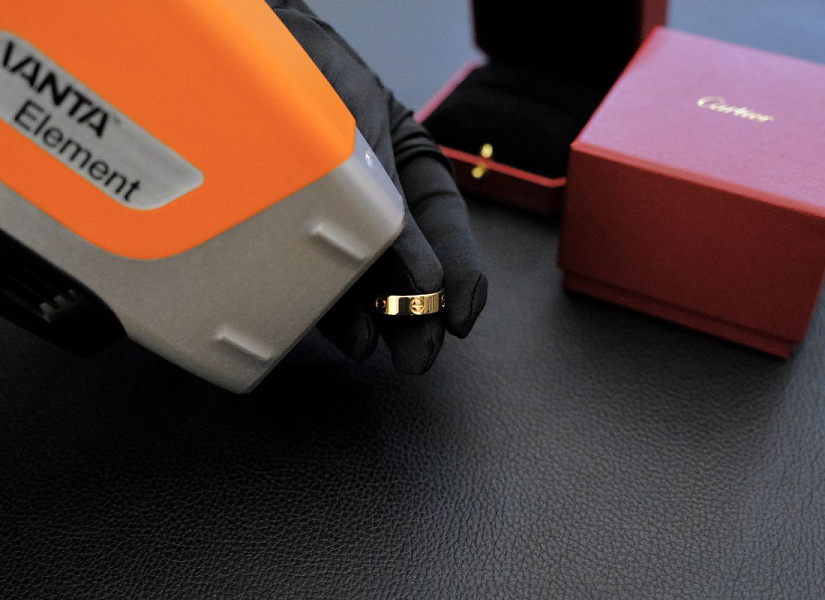 Спектрометр — проверка пробы золота