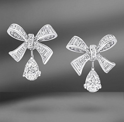 продажа Золотые серьги Graff Tilda’s Bow’s в салоне «Emporium Gold»