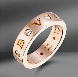 продажа Золотое кольцо Bvlgari Bvlgari с бриллиантами в салоне «Emporium Gold»