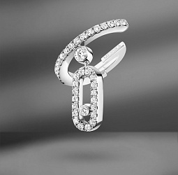 продажа Золотая серьга - каф Messika Move Uno в салоне «Emporium Gold»