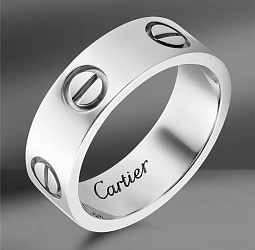 продажа Золотое кольцо Cartier Love Сlassic (Eu 55) в салоне «Emporium Gold»