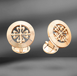 продажа Запонки из желтого золота Patek Philippe Calatrava в салоне «Emporium Gold»