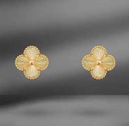 продажа Серьги из желтого золота Van Cleef & Arpels в салоне «Emporium Gold»