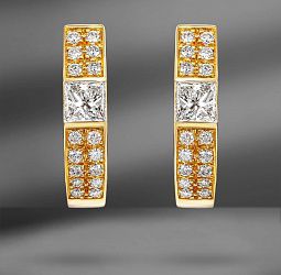 продажа Золотые серьги Boucheron c бриллиантами в салоне «Emporium Gold»