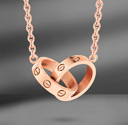 продажа Золотое колье Cartier Love 2.6 мм. в салоне «Emporium Gold»