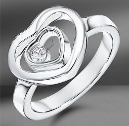 продажа Золотое кольцо Chopard Happy Hearts Size 49 в салоне «Emporium Gold»