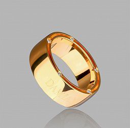 продажа  Золотое кольцо Damiani Brad Pitt в салоне «Emporium Gold»