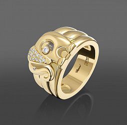 продажа Золотое кольцо Chopard Happy Elephant в салоне «Emporium Gold»