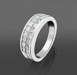 продажа Золотое кольцо с бриллиантами 1.12 Ct в салоне «Emporium Gold»