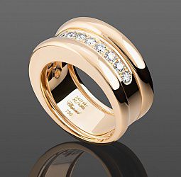продажа Золотое кольцо Chopard La Strada в салоне «Emporium Gold»
