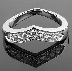 продажа Золотое кольцо в стиле Tiffany & Co. с бриллиантами в салоне «Emporium Gold»