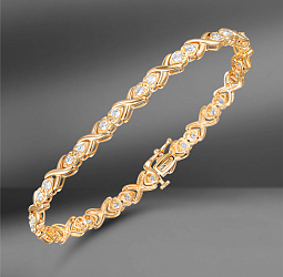 продажа Золотой браслет с бриллиантами 1.90 Ct в салоне «Emporium Gold»