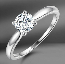продажа Золотое кольцо Vettore с бриллиантом 0.73 Ct в салоне «Emporium Gold»