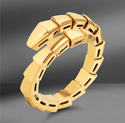 продажа Золотое кольцо Bvlgari Serpenti Viper (Eu 52) в салоне «Emporium Gold»