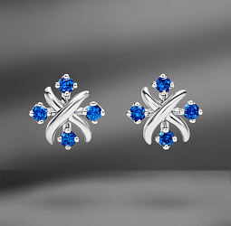 продажа Серьги из платины Tiffany & Co. Sixteen Stone в салоне «Emporium Gold»