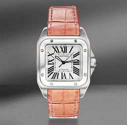 Продажа часов Cartier Santos 100 в салоне «Emporium Gold» в Москве