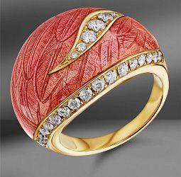 продажа Золотое кольцо Faberge c бриллиантами в салоне «Emporium Gold»