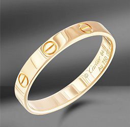 продажа Золотое кольцо Cartier Love 20.38 (Eu 64 ) в салоне «Emporium Gold»
