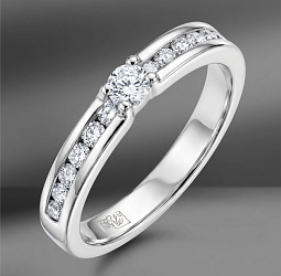 продажа Золотое кольцо Еmроrium Gold с бриллиантами 0.47 Ct в салоне «Emporium Gold»