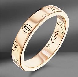 продажа Золотое кольцо Logo de Cartier Size 54 в салоне «Emporium Gold»