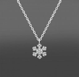 продажа Итальянская золотая подвеска с бриллиантами 0.41 Ct в салоне «Emporium Gold»